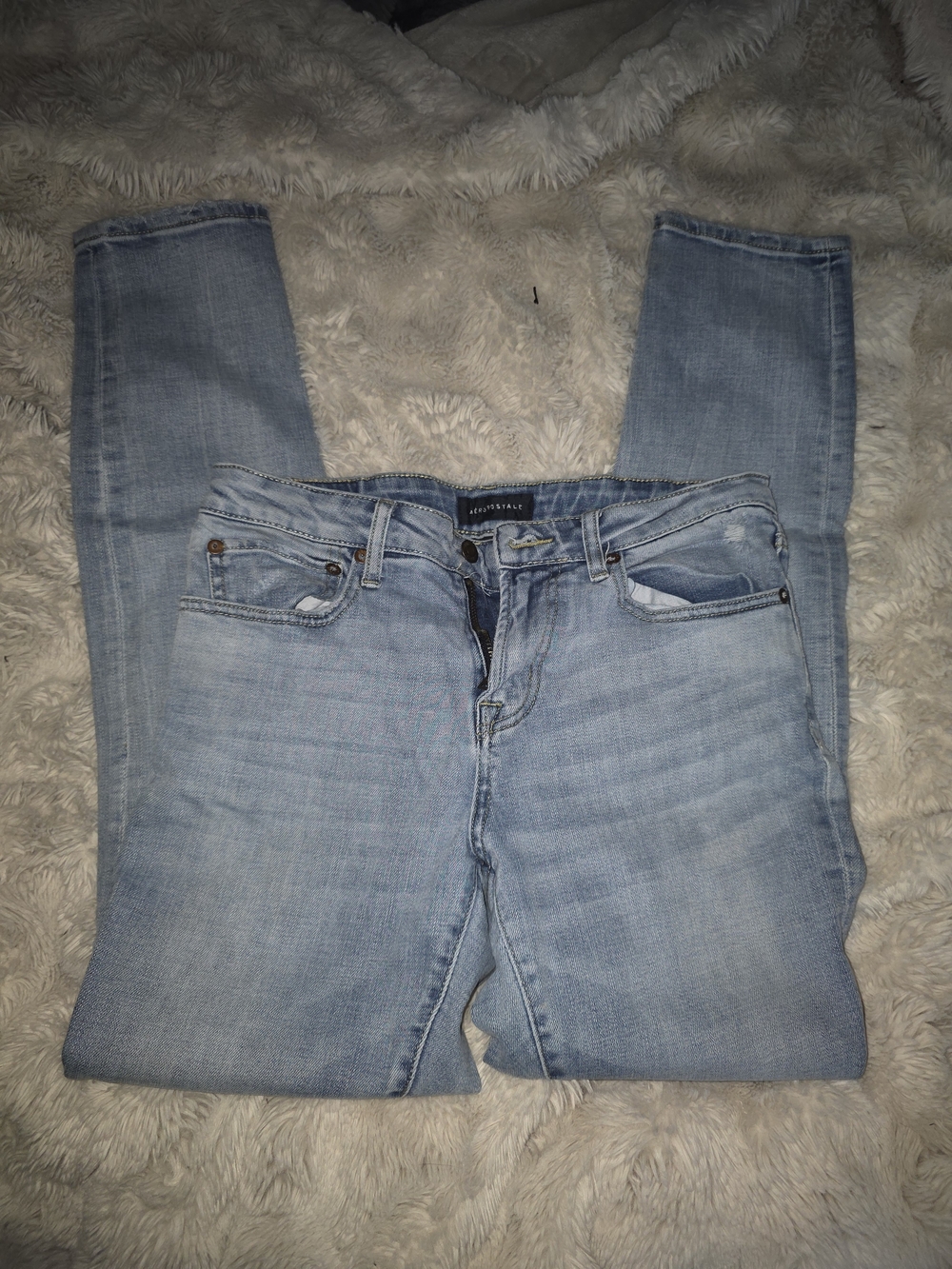 Aeropostale Light Blue Skinny Jeans